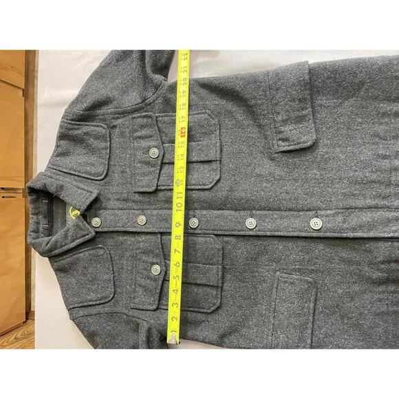 Aigle wool blend lined military look jacket medium - Picture 7 of 11